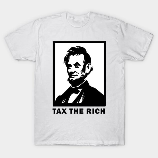 Tax the rich T-Shirt by valentinahramov